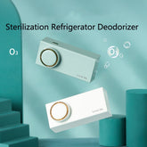 L18 Refrigerator Deodorizer Sterilization Deodorization Odor Preservation Small Household Car Air Purifier, L18 White, L18 Green